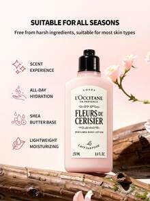 L'Occitane 櫻花香氛身體乳液 250ml/8.4 FL.OZ. - Fleurs de Cerisier-250ml -8.4 FL.0Z. - 查看 3