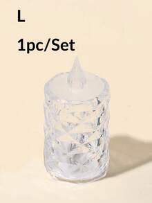 1/3/12/24入 水晶鑽 LED 電子蠟燭燈,電池供電無焰電子蠟燭,LED 裝飾茶蠟燭,適用於婚禮裝飾、桌面裝飾、節日裝飾、居家派對裝飾、臥室裝飾、聖誕裝飾燈 - 黃光 - 查看 23