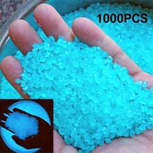 5000/3000/1000/1pc Glow In The Dark Stones, Colorful Luminous Decorative Pebbles, Suitable For Garden, Backyard, Lawn, Pathway, Fish Tank, Flower Pot, Outdoor Fluorescent Stones, Party, Holiday, Wedding Decoration, Waterproof Handmade DIY Ornament, Zen Atmosphere - Multicolor - View 18