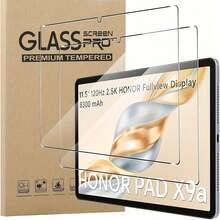 2pcs High Definition Tempered Glass Screen Protector Compatible With Honor Magic Pad4/Magic Pad3/Magic Pad2/Pad V9/Pad9/Pad X9a/Pad X8b/Pad X8a/Pad X7, Anti-Scratch Anti-Fall Easy Installation Compatible With Protective Case - Clear - View 6