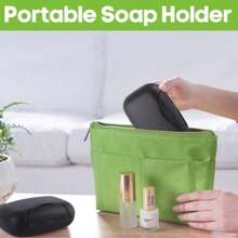 1pc Portable Travel Soap Box, Waterproof Sealed Leak-Proof Soap Case With Lid And Lock, Personalized Plastic Soap Storage Box, Suitable For Home, Outdoor, Hiking, Camping And Travel - Soap Dish - View 10
