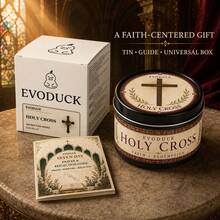 1pc Holy Cross Scented Prayer Candle In Tin With Seven Day Prayer & Reflection Guide, Christian Catholic Devotional Candle For Home Altar Prayer Corner Decor, Religious Baptism First Communion Confirmation Gift For Godchild Teen Boy Girl Men Women - Multi Scents - View 12