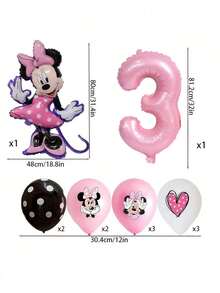 Hasbro Themed Birthday Party Decorations, Home And School Party Decorations, Latex And Foil Balloon Set - As Shown In the Figure - View 17