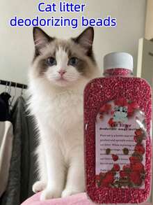 Butiran Pengharum Ruangan 350ml - Pengontrol Bau Kotak Pasir Kucing Tahan Lama, Pengharum Ruangan Segar (Tersedia Berbagai Aroma) - MultiWarna - View 4