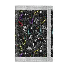 Dompet Remaja Hadiah Liburan, Dompet Hadiah Ulang Tahun, Dompet Kanvas Lipat Tiga untuk Konsol Game dan Olahraga Luar Ruangan - Dompet Praktis untuk Anak Laki-laki dan Perempuan - MultiWarna - View 11