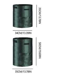 Potato Planting Bag, Durable Fabric Garden Planting Bucket With Lid And Handle, Spring Planting Bag, Plant Growth Bag, Potato Vegetable Planting Bucket With Door - Multicolor - View 12