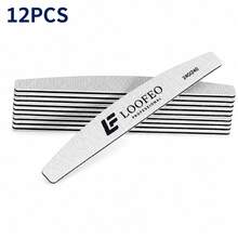 12pcs Professional Nail File Double Sided Dual Grit 80/100/150/180/240 - Multicolor - View 14