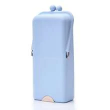 Hộp bút silicon đứng đa năng, có thể dùng làm giá đỡ điện thoại, hộp lưu trữ dung tích lớn cho học sinh, văn phòng phẩm, mỹ phẩm, tai nghe, trang sức - Nhiều màu - Xem 14