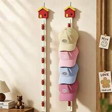1pc-Elegant Hat Clip, Entryway Wall Hook For Hanging, Baseball Cap Storage Rack, Door Back No-Drill Hat Storage Hook. Hat Storage, Accessory Storage. Elegant And Practical, Sturdy And Durable, Storage & Organization Supplies. - Multicolor - View 5