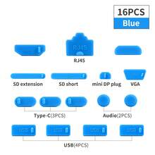 Universal Silicone Dust Plug For Laptop Computer USB Port, Type-C, RJ45 Network, Audio Jack - View 14