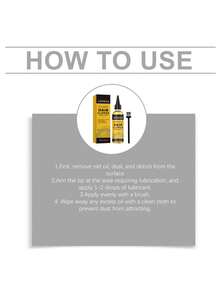 Hair Clipper Lubricating Oil, Lubricates Hair Clipper Blade Head, Prevents Rust, Daily Cleaning And Maintenance - A - View 3