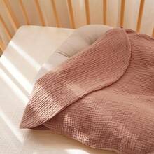 2PCS Baby Cotton Gauze Bionic Bed Cover, Super Soft Portable Baby Bed Sheet, Printed Bedding Set For Boys And Girls - Multicolor - View 9