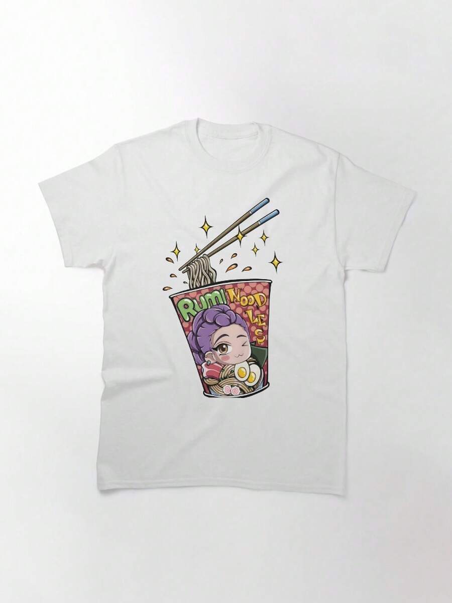 Camiseta de regalo para fans de , camiseta de algodón estampada, camiseta gráfica DeMonD Hunters, camiseta casual Hunt RIX para hombre y mujer. - Blanco - Ver 1