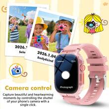 Unisex Multifunctional Smart Watch, Supports Fitness, Sports, Running, Music Playback, Phone Connection, Voice Call, Message Display, Fashion Smart Watch, Activity Tracker, Bluetooth, Message Notification, Phonebook, Call Log, Alarm, Remote Camera, Pedometer - Multicolor - View 6