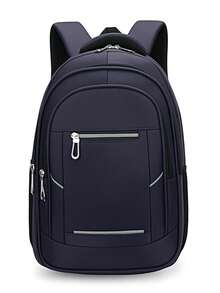 1 buah Ransel Bisnis Tahan Air, Desain Multi-Kompartemen, Strip Reflektif, Tersedia 4 Warna, Cocok Untuk Perjalanan dan Komuter Sehari-hari - MultiWarna - View 13
