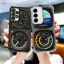 Aircraft Instrument Cockpit Radar Plating Phone Case For Samsung S21 22 23 24 25 26PLUS ULTRA MKME - 004 - View 5