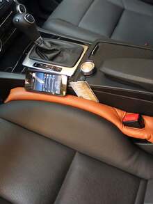 Car Seat Gap Storage Box - Large Capacity Design, Easy Access, Prevents Items From Falling, Simple Installation, Suitable For Most Sedans, SUVs And Pickups - Perfect For Driver And Passenger Seats, Convenient To Use, Keeps Car Interior Organized - Gap Filler - View 5