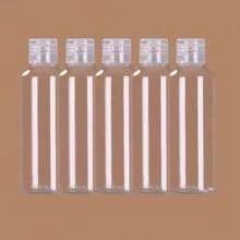 5Pcs Plastic Squeeze Bottle With Flip Cap PET Lotion Shampoo Bottle Empty Cosmetic Sample Container Travel - White - View 9