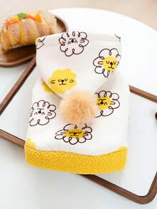 1PC 2026 New Pet Clothes Small Dog Puppy Cat Cute Casual Top Windproof Cold-Proof Cartoon Lion Jacket - Multicolor - View 3