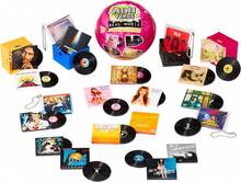 MGA Entertainment MGA's Miniverse Real Music Vinyl Mystery Blind Pack, 4 Mini Playable Records, Keychain Accessory, Collectible Surprise For Music Fans, Featuring Britney Spears, , TLC - Multicolor - View 3