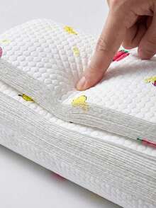 2 Rolls Total 200 Sheets Kitchen Cleaning Cloths, Kitchen Paper Towels, Microfiber Kitchen Towel Rolls, Multi-Functional Soft Thick Absorbent Cleaning Cloths, Magic Glass Cleaning Cloths, No Lint No Water Stains - 200 sheets of kitchen paper - View 3