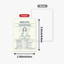 36pcs Cards, Self-Reflection & Growth Cards, Emotional Regulation Practice Cards, Stress Management Prompt Cards, Positive Energy Encouragement Cards, Desktop Gift - Multicolor - View 7