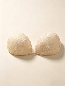 提花提拉乳贴，隐形自粘丰胸乳贴，女士内衣及贴身用品 - 杏色 - 查看 5