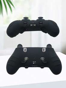 適用於 PlayStation 5 Elite 控制器，1件保護殼 + 2件搖桿帽套組，防滑顆粒設計，防刮、防滑、防汗、防塵，增強遊戲操控手感，實用遊戲配件 - 查看 6