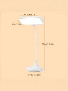 1pc LED Desk Lamp Reading Light, Stepless Dimming, 3 Color Modes, Rechargeable Touch Control, With Stand, 360° Flexible Gooseneck, Suitable For Home Office - Star - View 10
