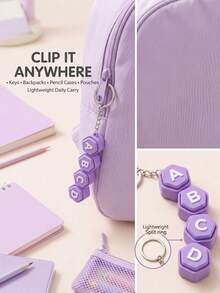 Personalized Name Keychain, Mechanical Keyboard Clicky Stress Relief Toy, ASMR Cherry MX Switch Pendant - Multicolor - View 8