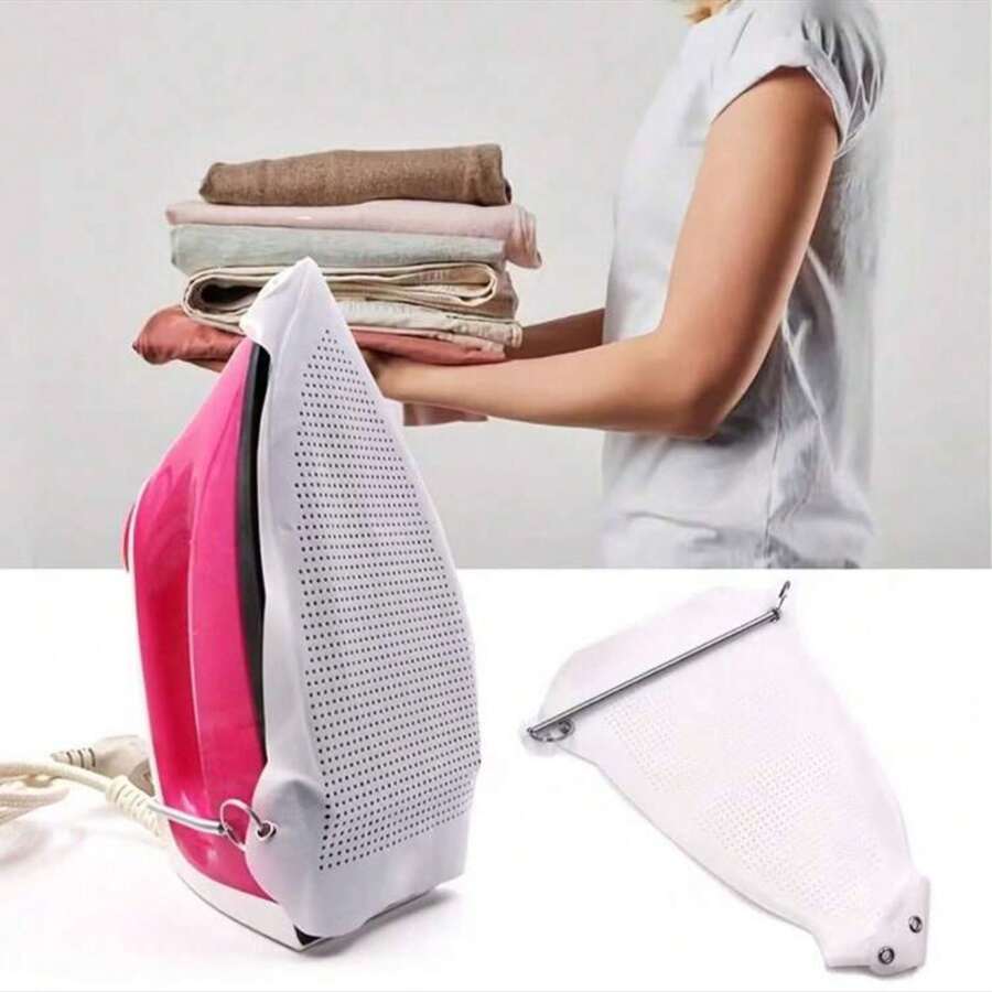 Premium Iron Protective Cover, Easy-To-Install Steam Iron Protective Cover, Suitable For All Fabric Materials, Anti-Scald Electric Iron Base Plate Cover, Mesh Heat-Resistant Household Essential - Multicolor - View 1