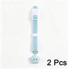 1/2Pcs Cute Star Pet Collar Adjustable Soft Webbing Kitten Puppy Collar With Star Pendant, 4 Macaron Colors, Comfort Lightweight Cat Dog Neck Strap For Daily Walking - Multicolor - View 13
