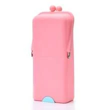 Hộp bút silicon đứng đa năng, có thể dùng làm giá đỡ điện thoại, hộp lưu trữ dung tích lớn cho học sinh, văn phòng phẩm, mỹ phẩm, tai nghe, trang sức - Nhiều màu - Xem 16