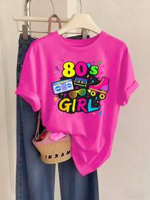 Women T-Shirts - Rose Red - View 1
