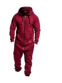 Clothes For Men, Home Pajamas, Camping Pajamas,  Men, Mens Clothes, Jumpsuit Men, Mens Winter Clothes, Christmas, Local Warehouse, And Closeout - Green - View 9