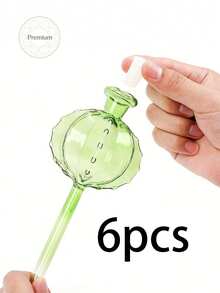 2/4/8pcs Cactus-Shaped Automatic Watering Spikes, Automatic Slow-Release Plant Watering System, Automatic Watering System, Indoor/Outdoor Gardening Tools, PVC Material, Automatic Watering Device, Drip Irrigation, No Electricity Required, Suitable For Succulents And Fresh Flowers, Plastic Watering Balls, Large Capacity, Narrow Mouth Design Extends Watering Time, Essential For Indoor/Outdoor Potted Plants In Spring And Summer - White - View 19