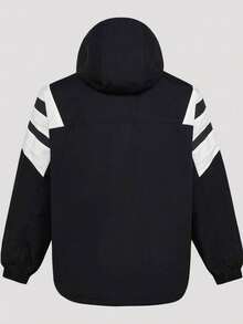 Adidas Originals Men's WINDBREAKER M Woven Hooded Sports Jacket KW4809 - Red Violet - View 2