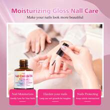 AURANY 15ml Cuticle Oil, Nail Strengthener & Nail Repair Oil For Weak, Brittle & Thin Nails, Moisturizing Care For Dry Cuticles, Helps Reduce Peeling & Splitting, Fast Absorbing, Daily Nail Care, Home Manicure, Self Care, Beauty Gift For Women - 15ML - View 6