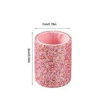 1pc Car Coin Storage Box, Multifunctional Car Mini Trash Can With Lid, Desktop Storage, Ashtray, Storage Box, Car Cup Holder. Suitable For In-Car Waste. Car Trash Can, Suitable For Storing Small Items In The Car. - Color - View 10