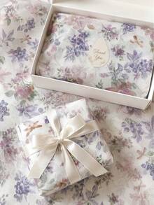 5/15/25/35 Sheets Watercolor Berry Dragonfly Pattern Tissue Paper, Suitable For DIY Crafts, Party Gifts, Bouquet Wrapping, Clothing Packaging And Birthday Gift Decoration - Watercolor Berry Dragonfly - View 1