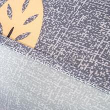 1 pieza Funda elástica para sofá con estampado geométrico, tela de poliéster moderna, funda de protección para el hogar, lavable a máquina, uso en todas las estaciones - Gris Claro - Ver 9