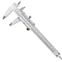 Paquímetro Universal De Precisão Aço Inox Analógico Com Estojo Profissional - Paquimetro - Visão 5