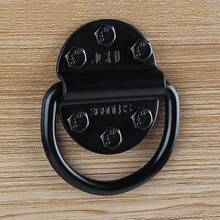 JCHL D-Rings Tie Downs Anchors Heavy Duty Steel 3600 Pound Capacity Lashing Rings For Loads On Trailers Trucks RV Campers  ATV SUV Boats Tie Down - ColorB - View 9