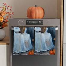 2/4/48pcs Halloween Series Toilet Reading Ghost Pattern Printed Kitchen Towels - Super Soft, Highly Absorbent Polyester Dish Cloths And Hand Towels, Perfect For Holiday Decor, Kitchen Decor, Party Decor. - Multicolor - View 15