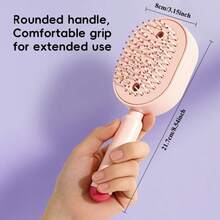 ENSSU 3-In-1 Electric Pet Grooming Brush With Massage, Aromatherapy Mist And 650nm Red Light Therapy, Anti-Static, Self-Cleaning, Detangles Hair And Nourishes Roots, Gift, Present, Celebration - Multicolor - View 9