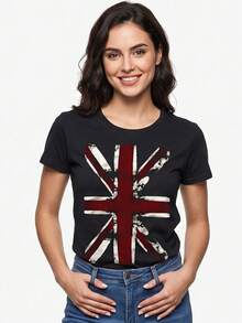 Men T-Shirts - 黑色 - 查看 2
