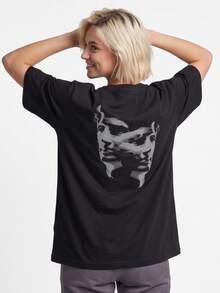 Men T-Shirts - 黑色 - 查看 6