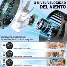 Baby Stroller Cooling Fans - Black - View 4