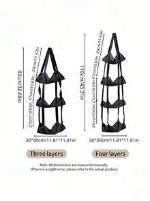 Vertical Mesh Basketball Storage Bag Sports Ball Storage Bag Multi-Layer Hanging Organizer For Basketball Volleyball Helmets Toys And Equipment Organization Space-Saving With Compartments Basketball Essential Accessories - Multicolor - View 10