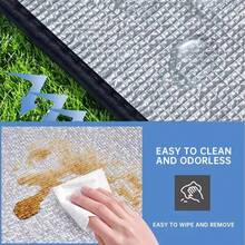 Moisture-Proof Mat, Outdoor Tent, Waterproof & Cool-Resistant, Multi-Person Use, Thickened, Portable, Foldable, Park Mat, Picnic Mat - Silver - View 3